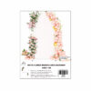 White Flower Wedding Arch Backdrop 1.2m