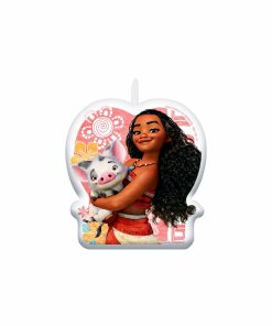 Moana Birthday Candle 7cm