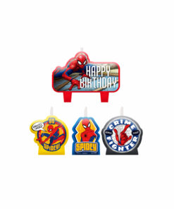 Spider-Man Webbed Wonder Birthday Candle Set