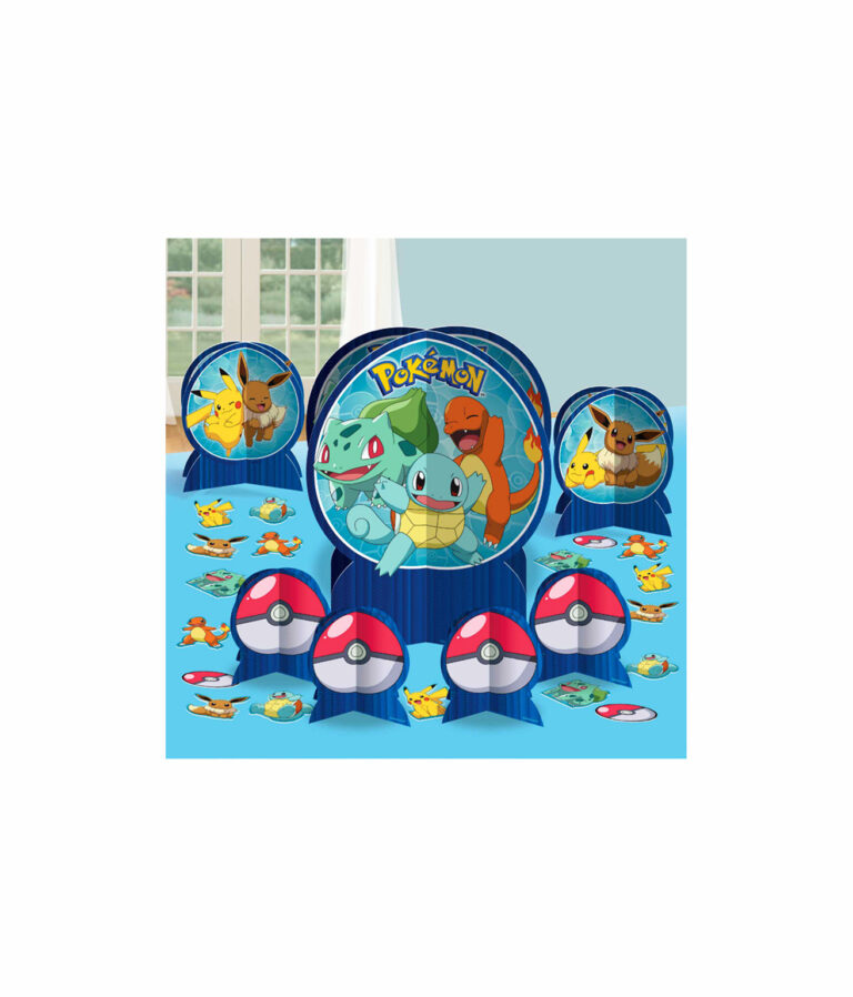 Table Like Pokemon Pokemon Classic Table Centrepiece Kit – LookSharpStore