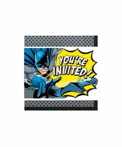 Batman Invitations 8pk