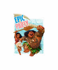 Moana Invitations 8pk