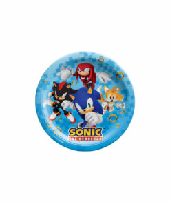 Sonic The Hedgehog Paper Plates 8pc