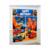 Hot Wheels Wild Racer Scene Setter Wall Decorations Kit