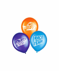 Hot Wheels Latex Balloons 6pc