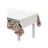 Justice League Heroes Unite Paper Tablecover 1.37m x 2.43m