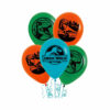 Jurassic Into The Wild Latex Balloons 5pc
