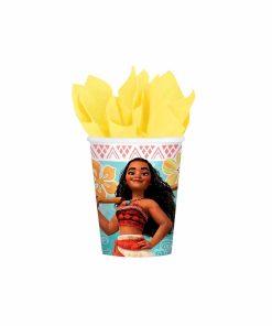 Moana Paper Cups 8pk