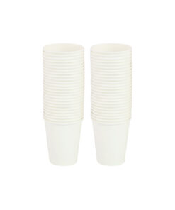Alternative view of White Coffee Paper Cups 50x8oz
