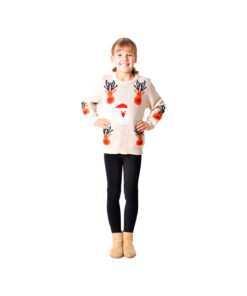 Xmas Jumper Reindeer / Santa Child