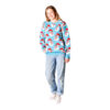 Xmas Jumper Snowman Woman