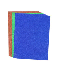 Glitter Cardboard 250gsm MIX A4 10pk