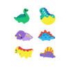 Dinosaur Erasers 6pc