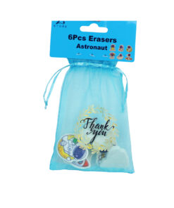 Astronaut Erasers 6pc