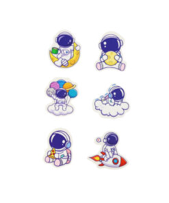 Astronaut Erasers 6pc