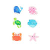 Ocean Erasers 6pc