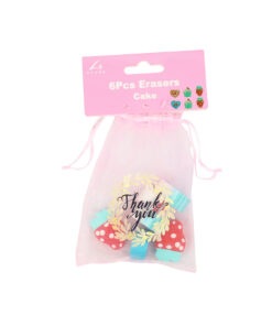 Cake Erasers 6pc