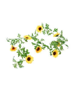 Yellow Sunflower Garland 220cm