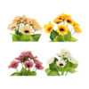 Sunflower Bush 10 Head 33cm Assorted