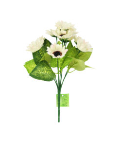 Sunflower Bush 10 Head 33cm Assorted