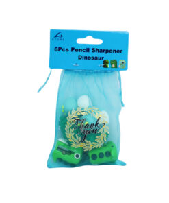 Dinosaur Pencil Sharpener 6pc