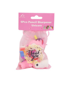 Unicorn Pencil Sharpener 6pc