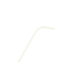 White Bent Paper Straws 50pk