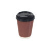 Ripple Double Wall Coffee Cups with Lid 12oz 24pc