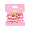 Pink Bracelet Set 6pc