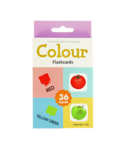Colour Flash Card 36pc 7.8x11.7cm