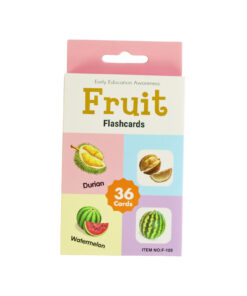 Fruit Flash Card 36pc 7.8x11.7cm