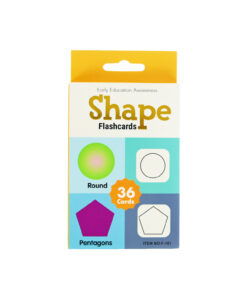Shape Flash Card 36pc 7.8x11.7cm