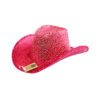 Hot Pink Sequin Cowboy Hat