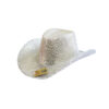 Silver Sequin Cowboy Hat