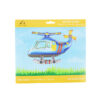 3D Helicopter Foil Balloon 1pc