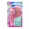 Women Razor 3 Blade with 20 Cartridges