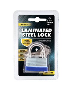 Laminated Steel Padlock 40mm