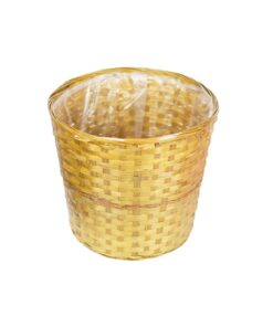 Round Bamboo Basket Top Dia is 31cm