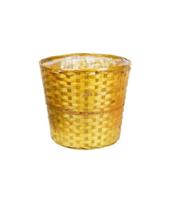 Round Bamboo Basket Top Dia is 31cm