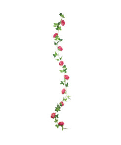 Hot Pink Rose Garland 184cm