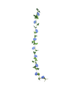 Blue Rose Garland 184cm