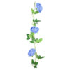 Blue Rose Garland 184cm