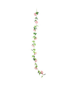 Pink Rose Garland 184cm