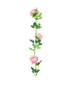 Pink Rose Garland 184cm