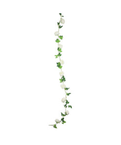 White Rose Garland 184cm