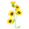 Single Sunflower 5 head 103cm