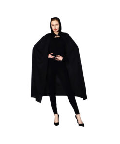Halloween Adult Black Cape 48in
