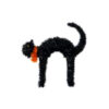 Halloween Black Cat Decoration 42 x 8 x 43cm