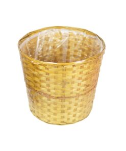 Round Bamboo Basket Top Dia is 37cm