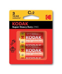 Kodak Heavy Duty Battery C 2pk